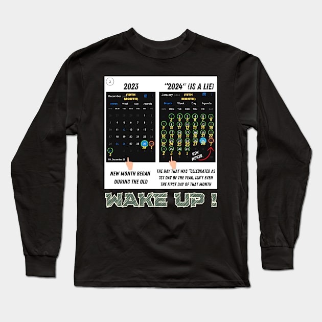 Wake up People! Long Sleeve T-Shirt by Kikapu creations